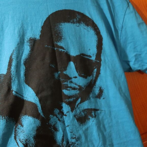 Pop Smoke Blue Ice Cube King of New York Graphic Band Tee Streetwear LG - Picture 4 of 8